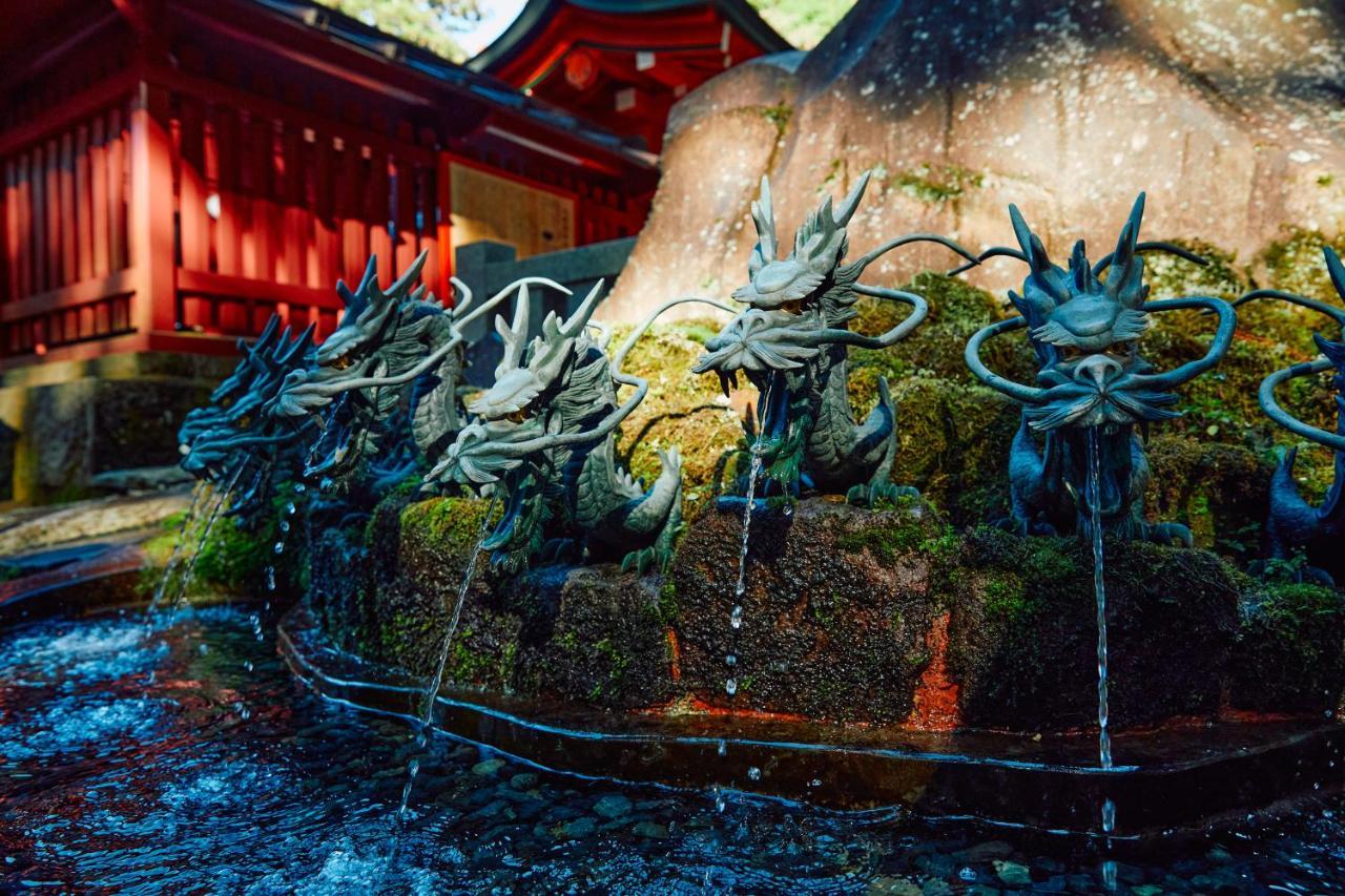 Villa Hakone Kabuto 古民家旅館 150平米 バス停迄一分 準天然温泉 最大12名 Exteriér fotografie